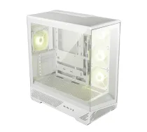 Case MSI ATX/micro ATX/Mini-ITX White/Transparent Midi Tower MAG PANO 130R PZ WHITE MAGPANO130RPZWHITE