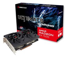 Graphics Card BIOSTAR AMD Radeon RX 7600 2318 MHz 8 GB GDDR6 128 bit PCI Express 4.0 Active VA76S6RM81