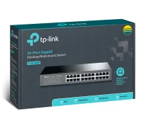 TP-LINK Switch TL-SG1024D Unmanaged Desktop/Rackmountable Gigabit Ethernet (copper) ports quantity 24 36 month(s)