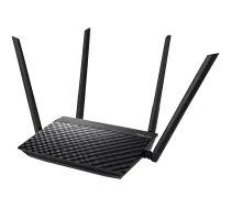 RT-AC1200 v.2 Router 802.11ac 300+867 Mbit/s 10/100 Mbit/s Ethernet LAN (RJ-45) ports 4 Mesh Support No MU-MiMO No No mobile broadband Antenna type 4xExternal no