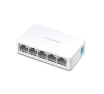 Mercusys Switch MS105 Unmanaged Desktop 10/100 Mbps (RJ-45) ports quantity 5 Power supply type External