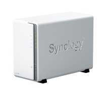 Synology Tower NAS DS223j up to 2 HDD/SSD Realtek RTD1619B Processor frequency 1.7 GHz 1 GB DDR4