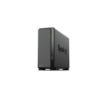 Synology Tower NAS DS124 up to 1 HDD/SSD Realtek RTD1619B Processor frequency 1.7 GHz 1 GB DDR4