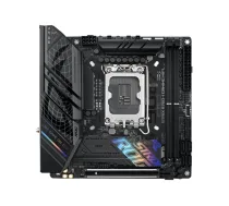 Asus ROG STRIX B760-I GAMING WIFI Processor family Intel Processor socket LGA1700 DDR5 SDRAM Supported hard disk drive interfaces M.2, SATA Number of SATA connectors 4