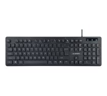 Gembird | "Rainbow" Backlight Multimedia Keyboard | KB-UML-02 | Keyboard | Wired | US | Black | N/A