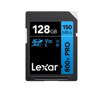 Lexar | Memory Card | Professional 800x PRO | 128 GB | SDXC | Flash memory class UHS-I