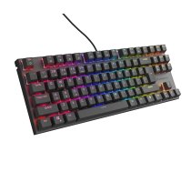 Genesis THOR 303 Mechanical Gaming Keyboard Wired US Black USB-A Outemu Peach Silent