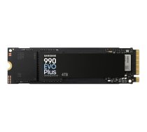 Samsung 990 EVO Plus | 4000 GB | SSD form factor M.2 2280 | Solid-state drive interface PCIe 4.0 x4/5.0 x2 NVMe 2.0 | Read speed 7250 MB/s | Write speed 6300 MB/s
