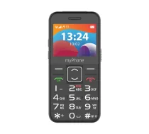 myPhone HALO 3 LTE Black 2.4 " IPS 48 MB 128 MB Dual SIM Nano SIM 3G Bluetooth 2.1 USB version Type-C Built-in camera Main camera resolution 0.3 MP 1400 mAh