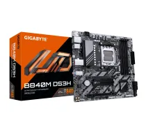 Gigabyte B840M DS3H Processor family AMD Processor socket AM5 DDR5 Supported hard disk drive interfaces SATA, M.2 Number of SATA connectors 4