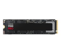 Samsung 9100 PRO | Solid state drive | 4000 GB | SSD form factor M.2 2280 | Solid-state drive interface PCI Express 5.0 x4 (NVMe) | Read speed 14800 MB/s | Write speed 13400 MB/s