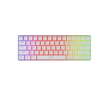 Genesis THOR 660 G2 Gaming keyboard Wireless/Wired US White 2.4 GHz, Bluetooth, USB Tactile