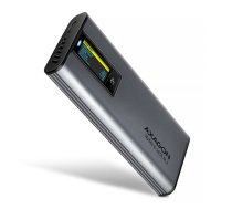 AXAGON External USB-C 10Gbps metal box with info display for M.2 NVMe and SATA SSD | EEM2-SD2