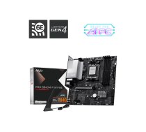 MSI PRO B840M-P WIFI6E Processor family AMD Processor socket AM5 DDR5 Supported hard disk drive interfaces SATA, M.2 Number of SATA connectors 4