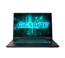 Gigabyte A16 Gaming 3VH Black Steel 16 " IPS WUXGA 1920 x 1200 pixels 165 Hz Anti-glare AMD Ryzen 7 260 16 GB SO-DIMM DDR5 Solid-state drive capacity 512 GB NVIDIA GeForce RTX 5060 GDDR7 8 GB Windows 11 Home 802.11ax Bluetooth version 5.2 Keyboard language US international Keyboard backlit Warranty 24 month(s) Battery warranty 12 month(s)