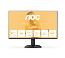 AOC 27B31H 27 " IPS FHD 16:9 120 Hz 1 ms 1920 x 1080 pixels 300 cd/m² HDMI ports quantity 1 Black