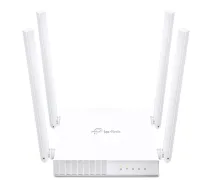 Dual Band Router Archer C24 802.11ac 300+433 Mbit/s 10/100 Mbit/s Ethernet LAN (RJ-45) ports 4 Mesh Support No MU-MiMO Yes No mobile broadband Antenna type 4xFixed