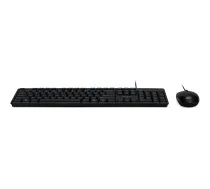 Acer Combo 100, Wired KB AKW900 + Wired mouse AMW920 Black US int. (Retail Pack)