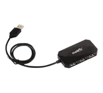 NATEC NHU-0647 USB HUB 4-Port LOCUST USB 2.0 Black