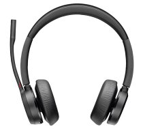 HP Poly Voyager 4320 UC Stereo USB-A Headset +BT700 USB-A Adapter +Charging Stand