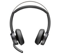 HP Poly Voyager Focus 2 USB-C-C Headset +USB-C/A Adapter +Charging Stand