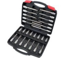 Galviņu komplekts 12,5 mm (1/2") | Slots (XZN) M4 - M16 | 26 gab (YT-77542)