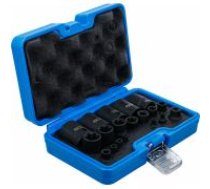 Trieciena kontaktligzdu komplekts | E-Type Plus | 6,3 mm (1/4"), 10 mm (3/8"), 12,5 mm (1/2") piedziņa | EP4 - EP32 | 19 gab. (74554)