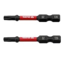 Sprauslas trieciena | 6,3 mm (1/4") | S2 | T-Star (Torx) T20 | 2 gab. (YT-78053)