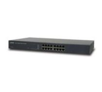 16 pieslēgvietu gigabitu interneta centrmezgls Planet GSW-1601 (GSW-1601)