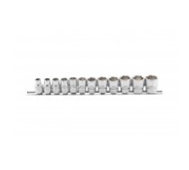 Muciņu komplekts 3/8 ", 6 leņķi, 8-19mm, 12 gab. (9104)