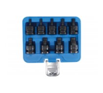 Trieciena uzgaļu komplekts | 12,5 mm (1/2 collas) | T-star (Torx) T20–T70 | 9 gab. (5486)