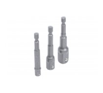 Adaptera komplekts 6,3 mm (1/4") sprausla | 6,3 mm (1/4") / 10 mm (3/8") / 12,5 mm (1/2") 3 gab. (8204)