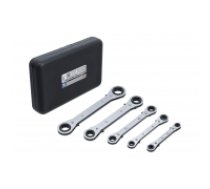 Uzgriežņu atslēgu komplekts ar sprūdratu 5 gab. 6x8-19x22mm (1450)