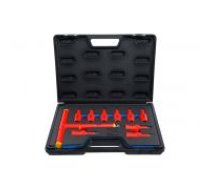 VDE uzgaļu galviņu komplekts | Piedziņa 12,5 mm (1/2") | T-Star (Torx) T20 - T55 | 10 gab. (7131)