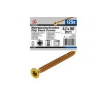 Daudzfunkcionālas dzenskrūves T-Star (Torx) T20 | 4,0 x 50 mm | 125 vienības (80995)