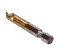 Sešstūra uzgaļa metāla urbis HSS-TiN 6,3 mm (1/4 collas) | 7,0 mm (YT-44766)