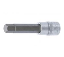 Galva ar ieliktni | garums 100 mm | 12,5 mm (1/2 collas) | sešstūra 13 mm sešstūra (4267)