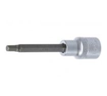 Muciņa ar uzgali | garums 100 mm | 12,5 mm (1/2 collas) | sešstūra 6 mm sešstūra (4261)