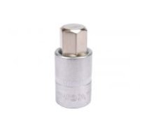 Galviņa ar iepresētu uzgali HEX 1/2" 17mm (YT-04388)