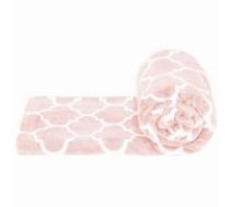 Gultas pārklājs, pleds 150x200 cm, dīvāna sega rozā Marokas āboliņš (HA7171)