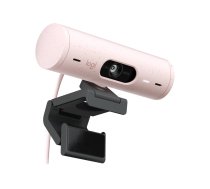 Logitech Brio 500 Full HD Internetinė kamera, 4 MP, FHD 1080p, 90°/78°/65°, USB, Rose|960-001421
