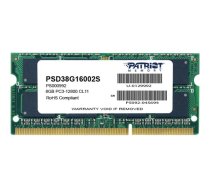 PATRIOT DDR3 SL 8GB 1600MHZ SODIMM|PSD38G16002S