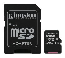 Kingston | Canvas Select Plus | UHS-I | 128 GB | MicroSDXC | Flash memory class 10 | SD Adapter|SDCS2/128GB