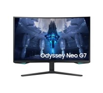 LCD Monitor|SAMSUNG|Odyssey Neo G7|32"|Gaming/4K/Curved|Panel VA|3840x2160|16:9|165Hz|1 ms|Swivel|Pivot|Height adjustable|Tilt|Colour Black|LS32BG750NPXEN|LS32BG750NPXEN