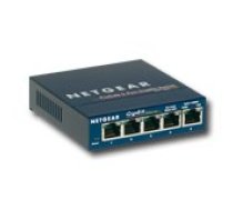 Netgear ProSafe Gigabit Ethernet Switch, 5 x 10/100/1000 RJ45 ports, Desktop|GS105GE