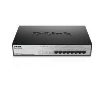 D-Link | Switch | DGS-1008MP | Unmanaged | Rack mountable | 1 Gbps (RJ-45) ports quantity 8 | PoE ports quantity 8 | Power supply type Single | 24 month(s)|DGS-1008MP