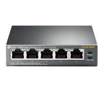 TP-LINK TL-SG1005P 5-Port Gigabit Desktop Switch with 4-Port PoE|TL-SG1005P
