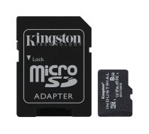 KINGSTON 8GB MICROSDHC INDUSTRIAL C10 A1 PSLC CARD + SD ADAPTER|SDCIT2/8GB