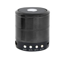 Portable Speaker|GEMBIRD|Black|Portable/Wireless|1xMicro-USB|1xStereo jack 3.5mm|1xMicroSD Card Slot|Bluetooth|SPK-BT-08-BK|SPK-BT-08-BK