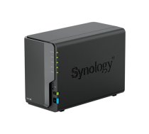 Synology | Tower NAS | DS224+ | up to 2 HDD/SSD | Intel Celeron | J4125 | Processor frequency 2.0 GHz | 2 GB | DDR4|DS224+